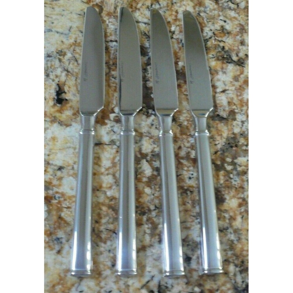 Hampton Forge Signature Tableau Mirror 4 Dinner Knives Skandia